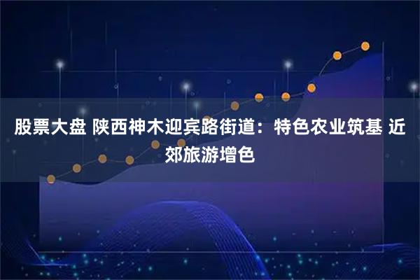 股票大盘 陕西神木迎宾路街道：特色农业筑基 近郊旅游增色